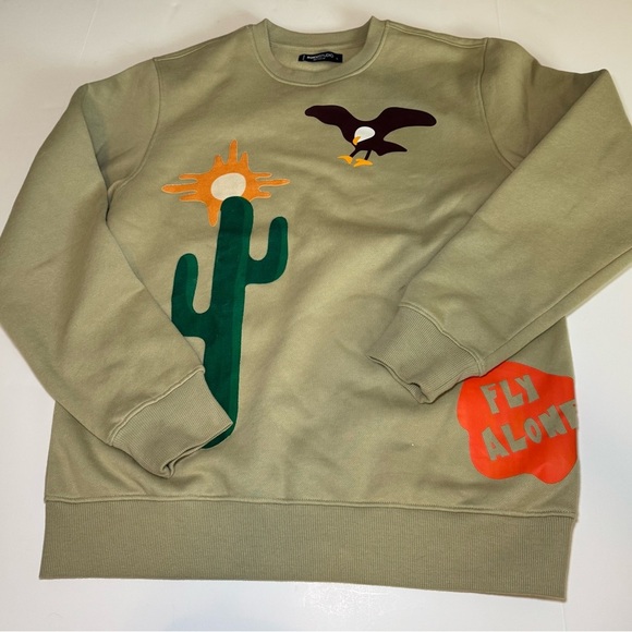 Roku Studio Stay Wild unisex Sweatshirt size L - Picture 8 of 9